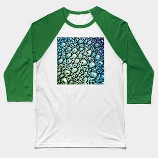 Abstract Streaming Shapes Baseball T-Shirt